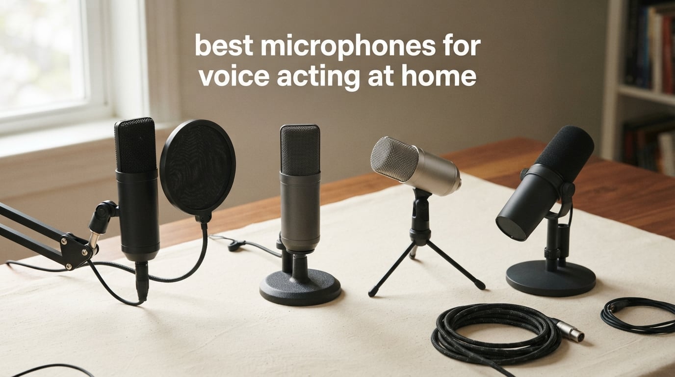 best microphones for voice acting at home