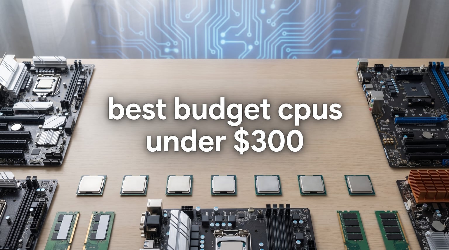 best budget cpus under $300