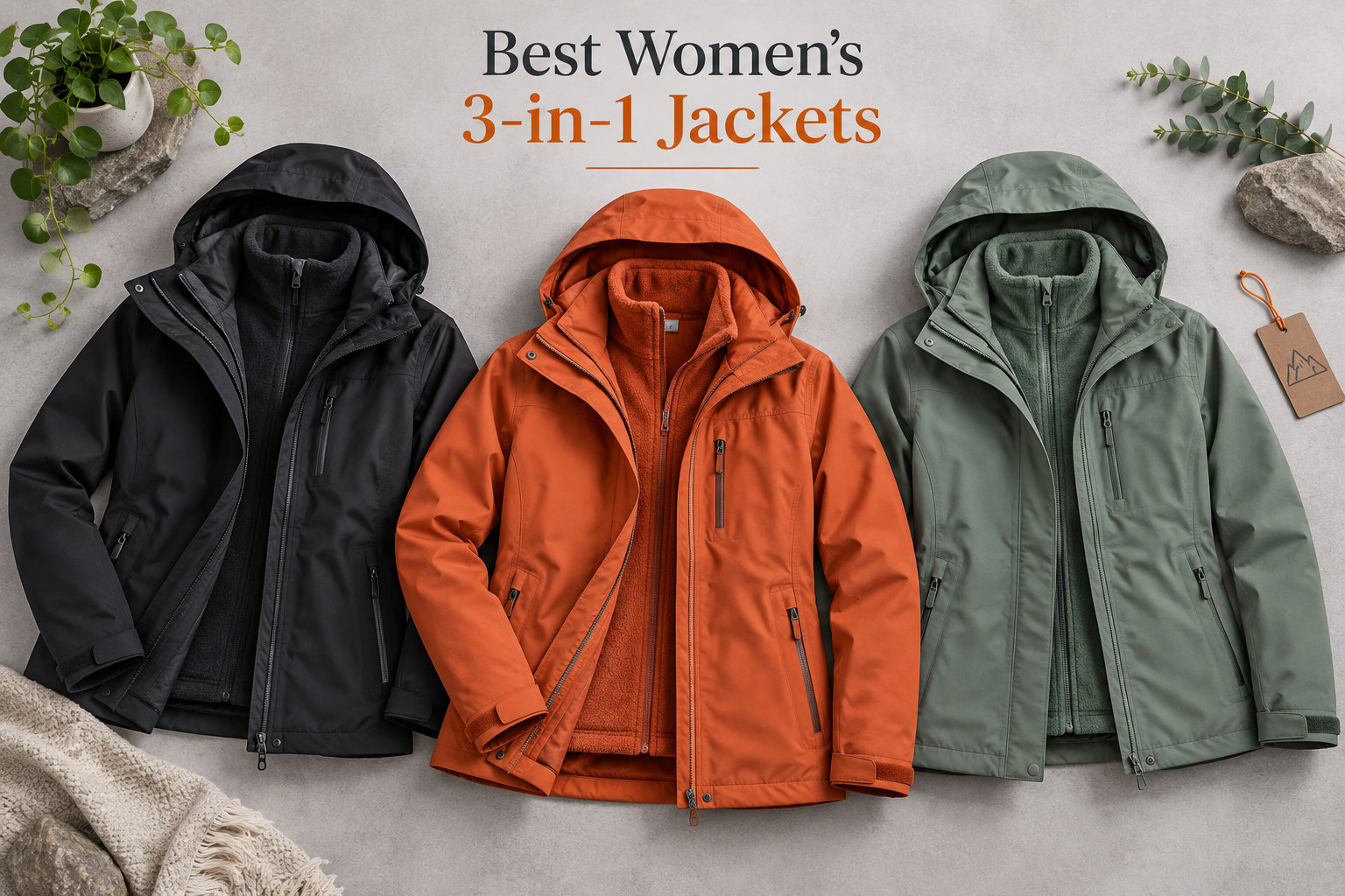 Best Women's 3-in-1 Jackets