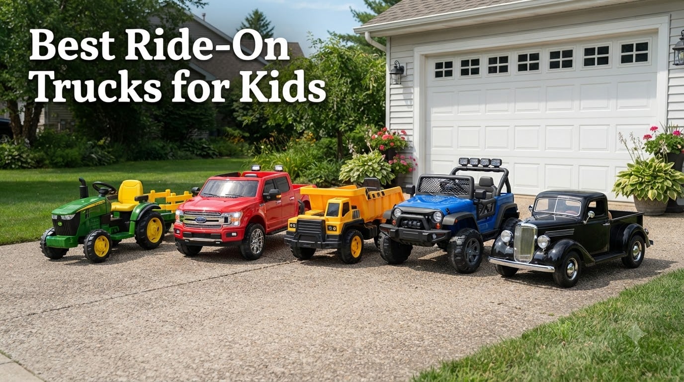 Best Ride-On Trucks for Kids