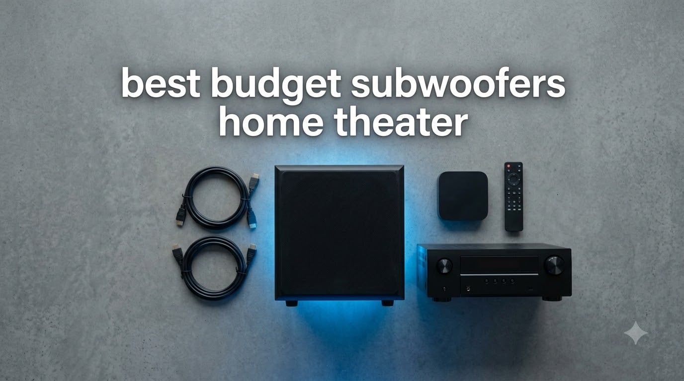 best budget subwoofers home theater