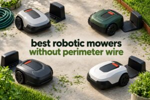 best robotic mowers without perimeter wire