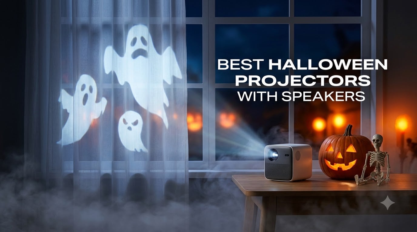 best halloween projectors with speakers