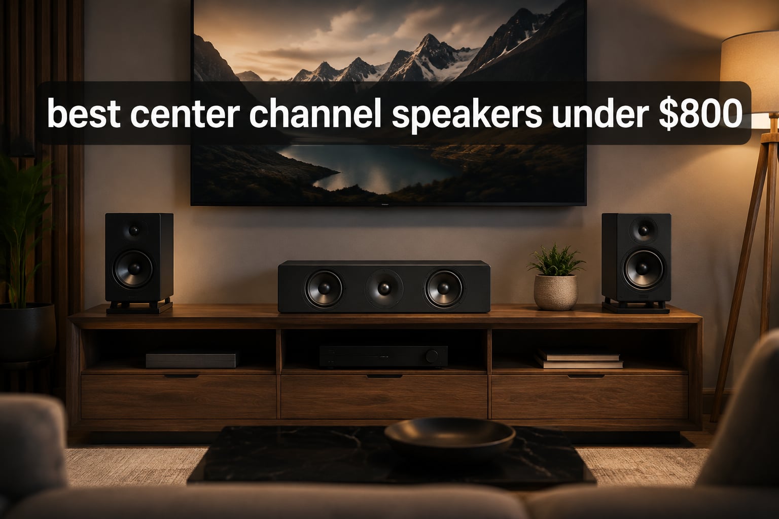 best center channel speakers under $800