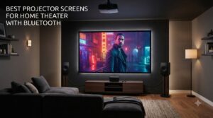 best projector screens for home theater with bluetooth