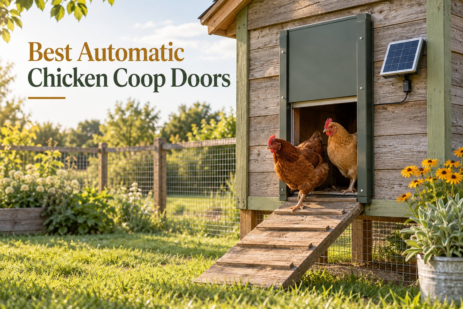 Best Automatic Chicken Coop Doors
