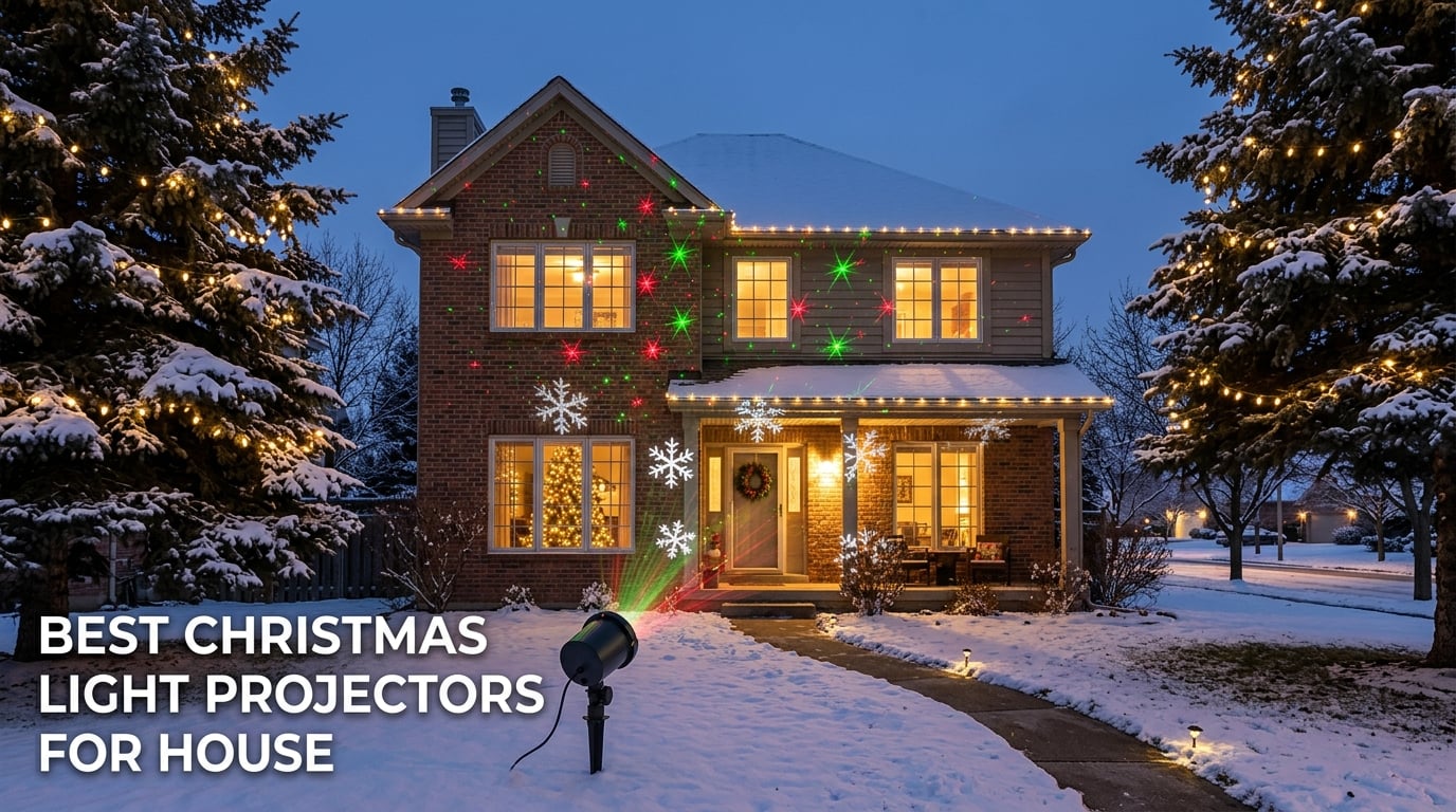 best christmas light projectors for house