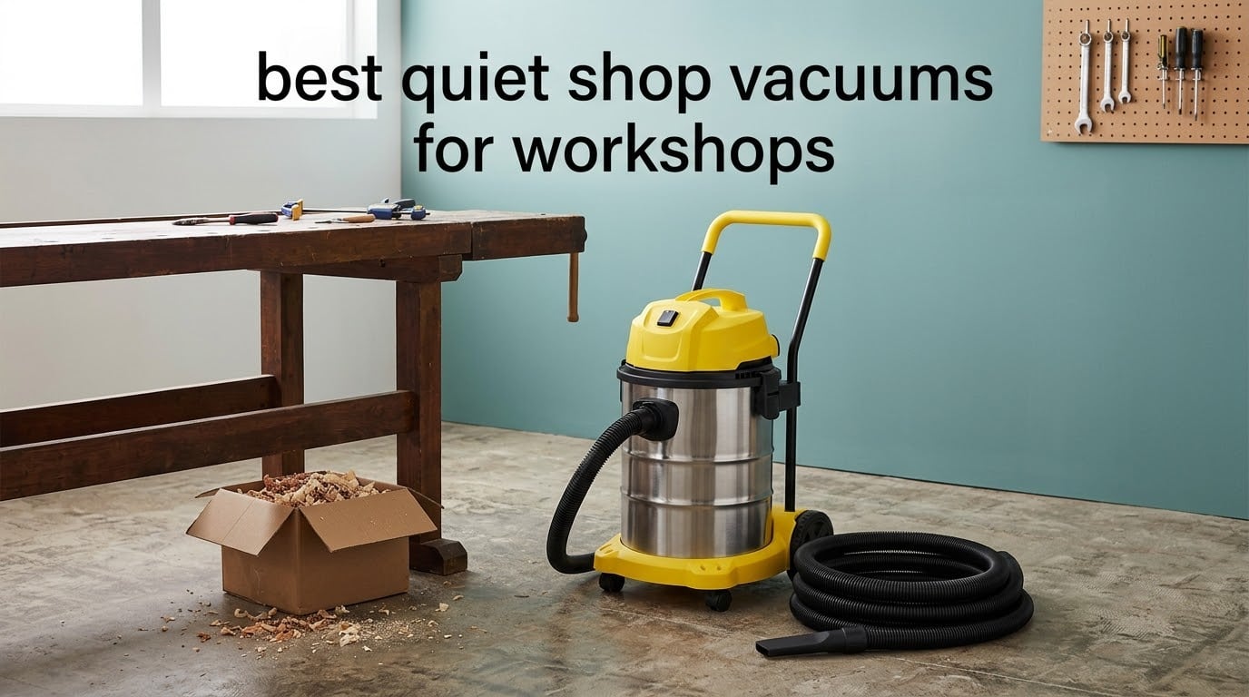 best quiet shop vacuums for workshops
