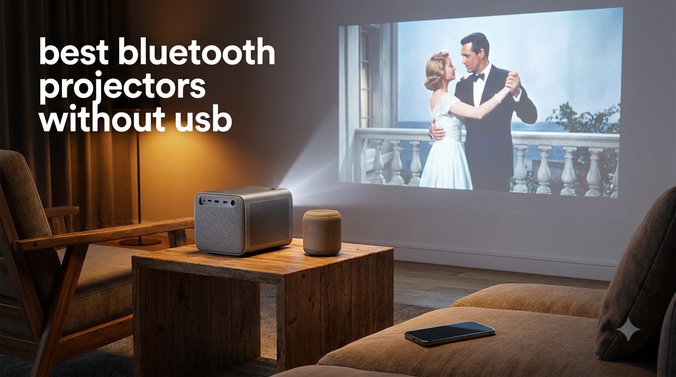 best bluetooth projectors without usb