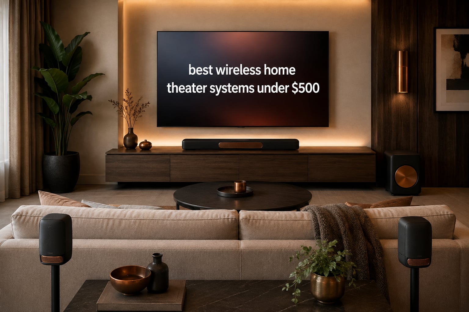 best wireless home theater systems under $500