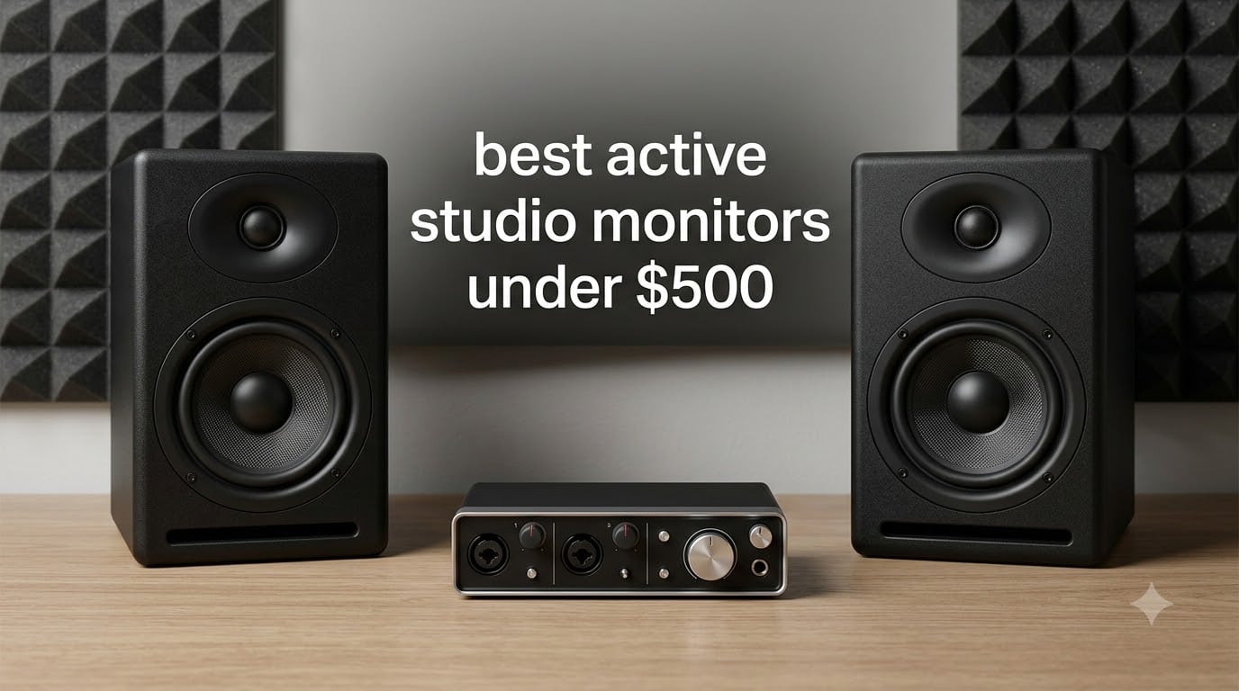 best active studio monitors under $500