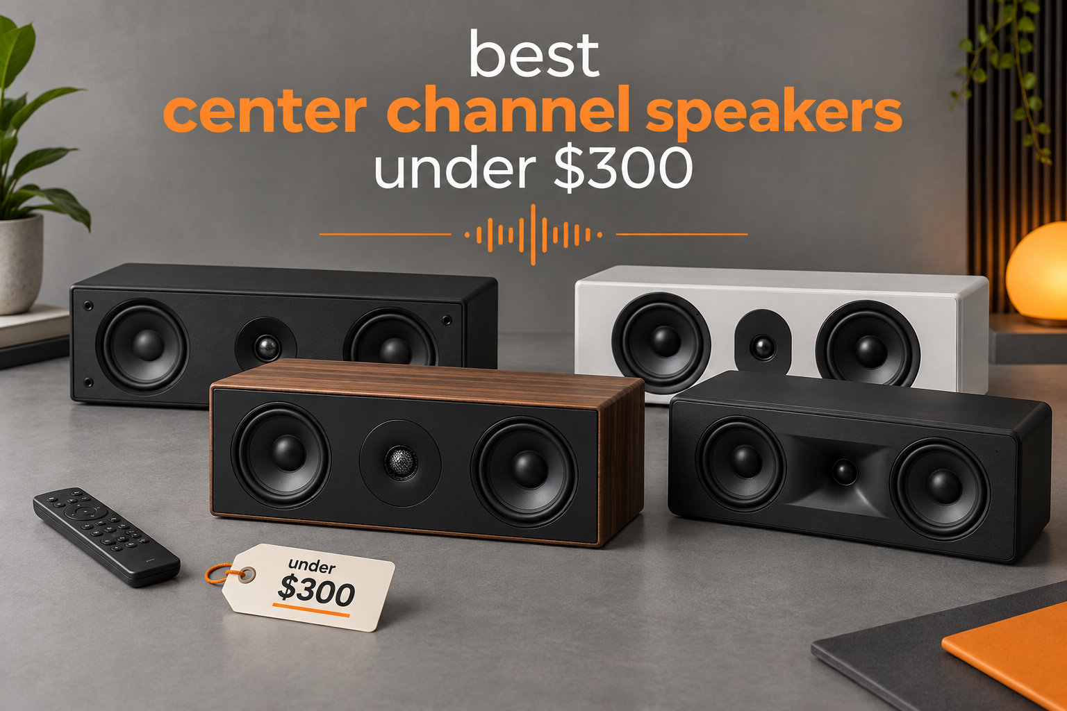 best center channel speakers under $300