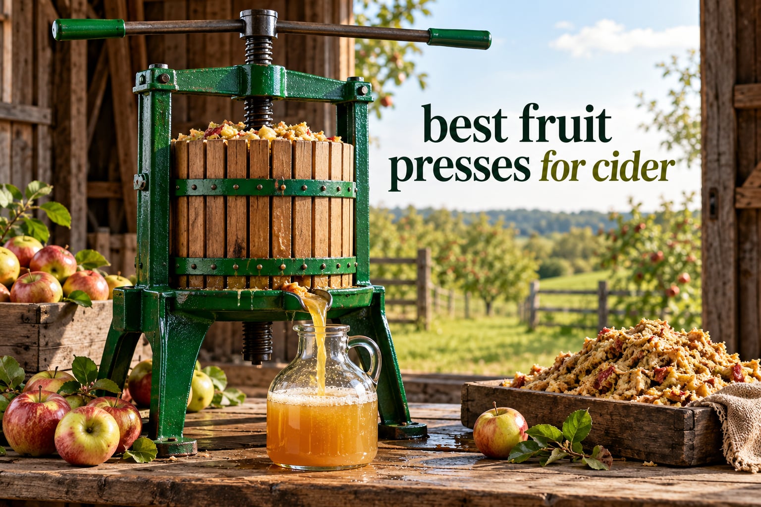 best fruit presses for cider