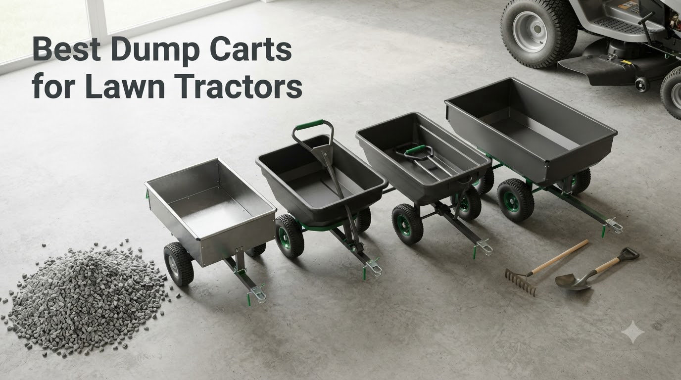 Best Dump Carts for Lawn Tractors