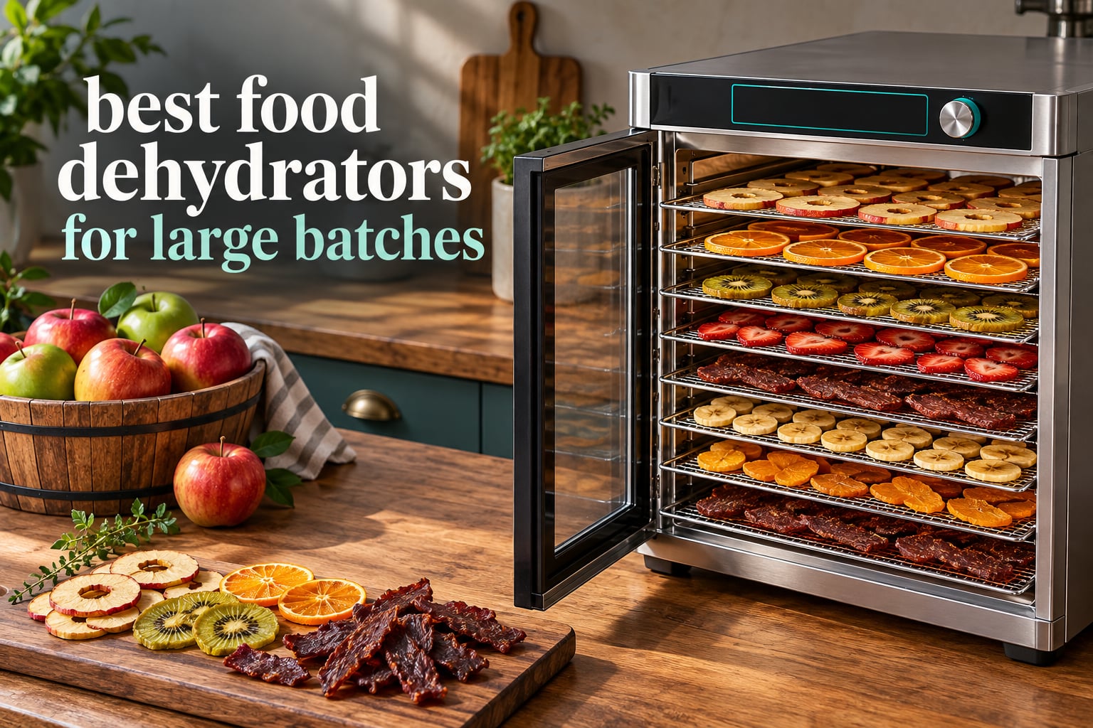 best food dehydrators for large batches
