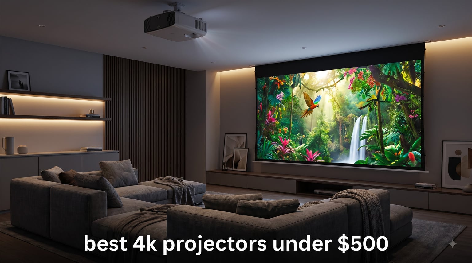 best 4k projectors under $500