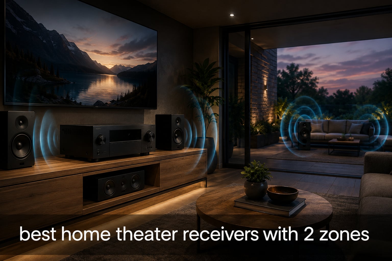best home theater receivers with 2 zones