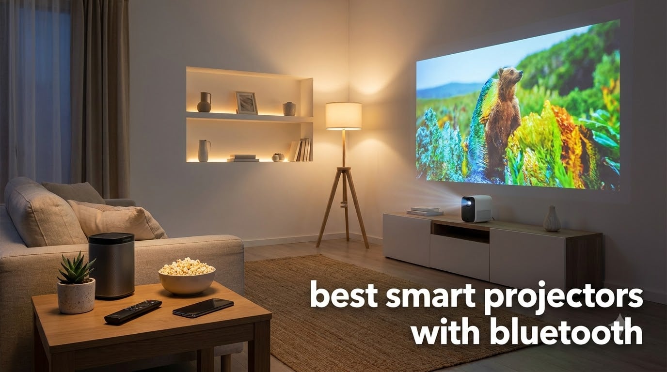 best smart projectors with bluetooth