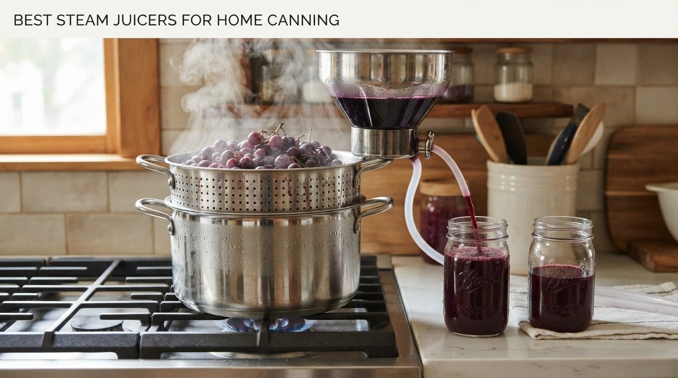 best steam juicers for home canning