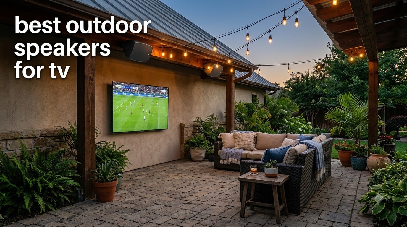 best outdoor speakers for tv