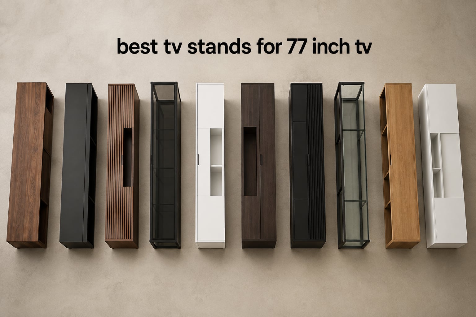 best tv stands for 77 inch tv