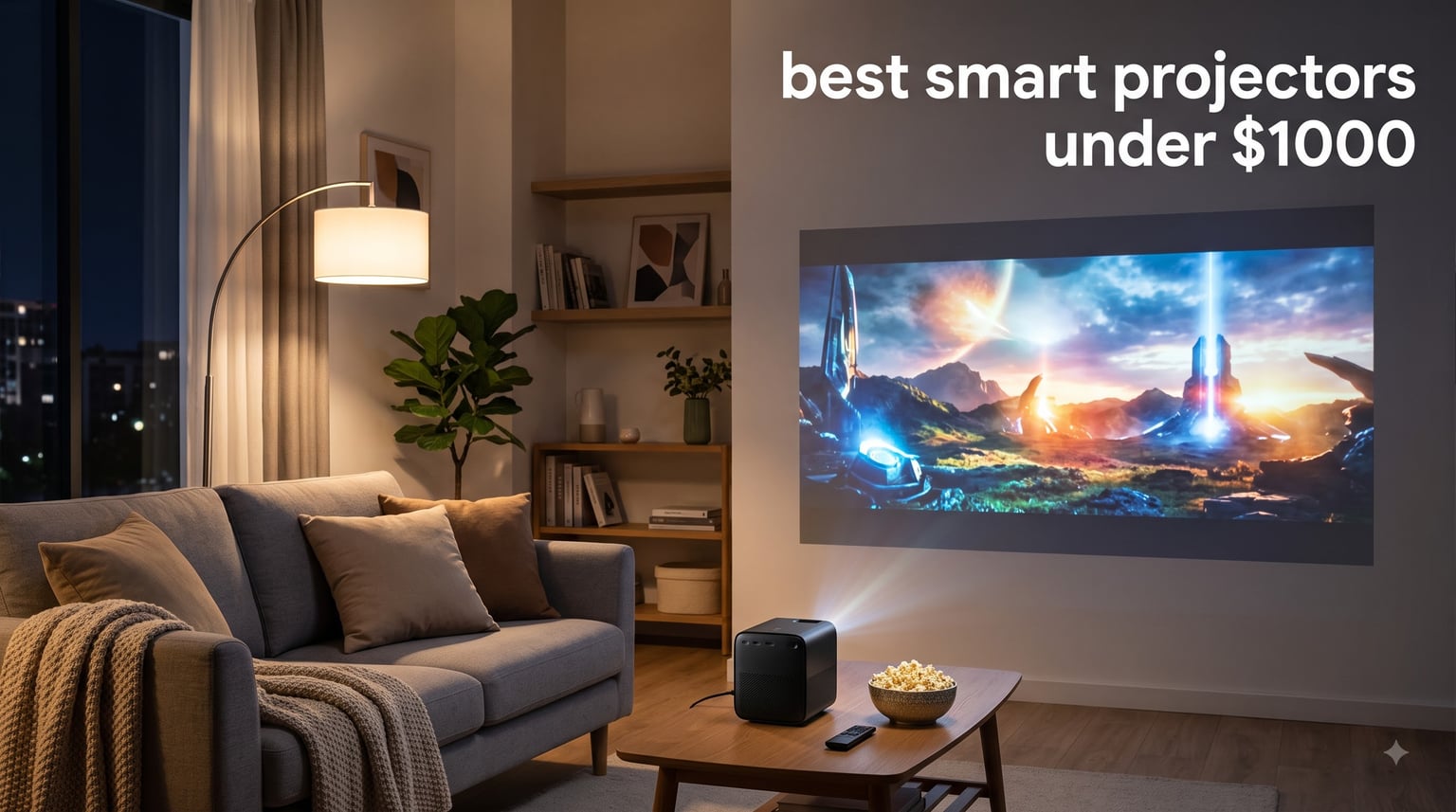 best smart projectors under $1000