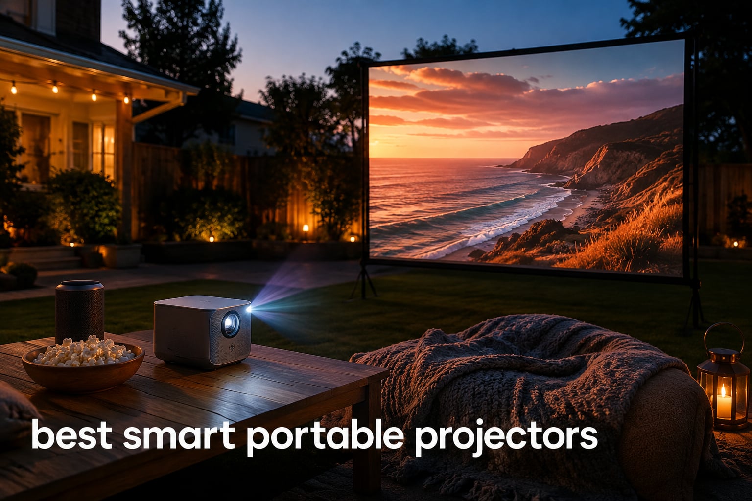 best smart portable projectors