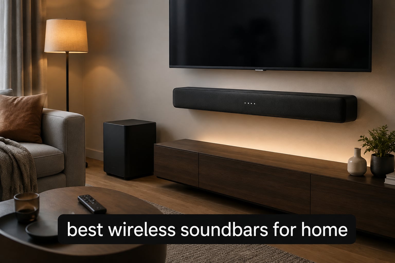 best wireless soundbars for home