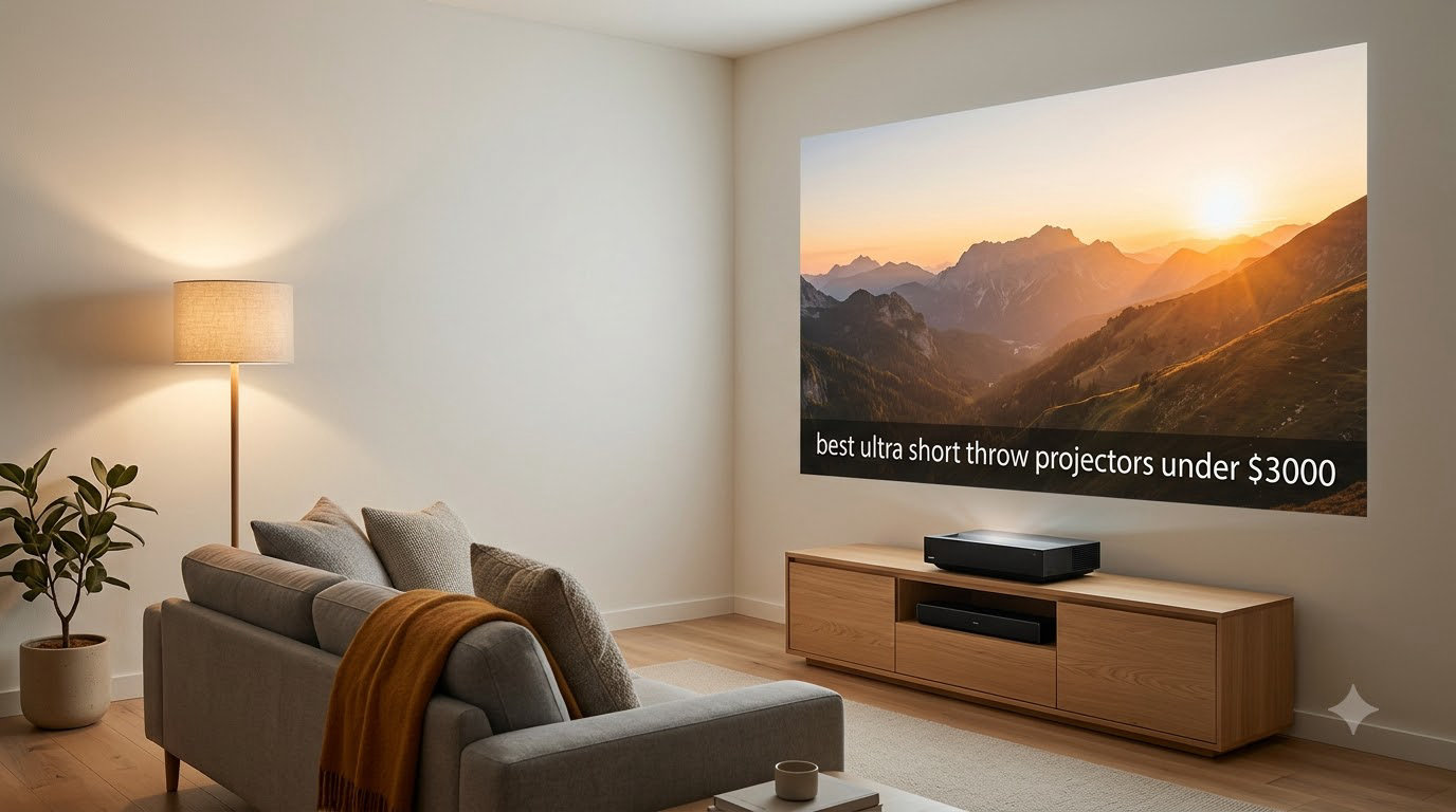 best ultra short throw projectors under $3000