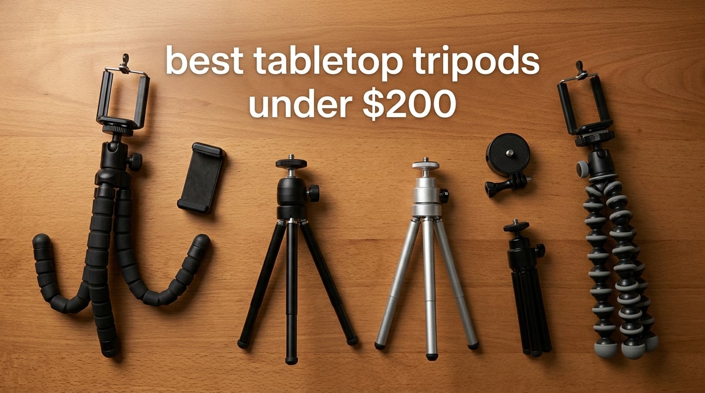best tabletop tripods under $200