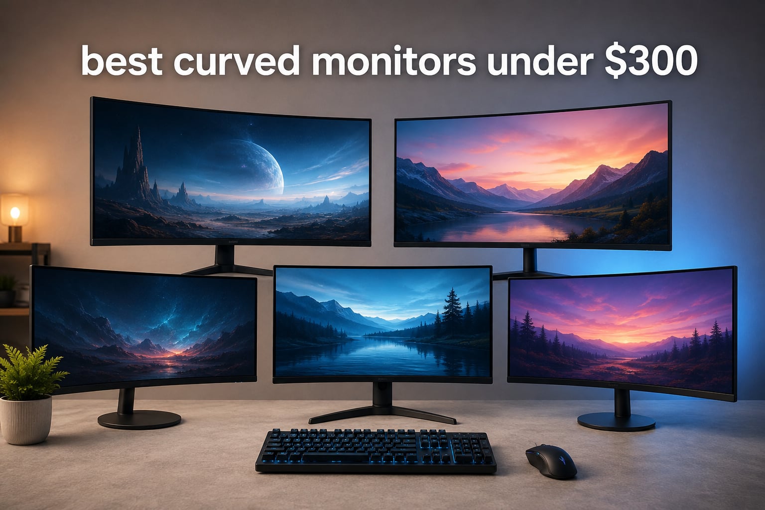 best curved monitors under $300