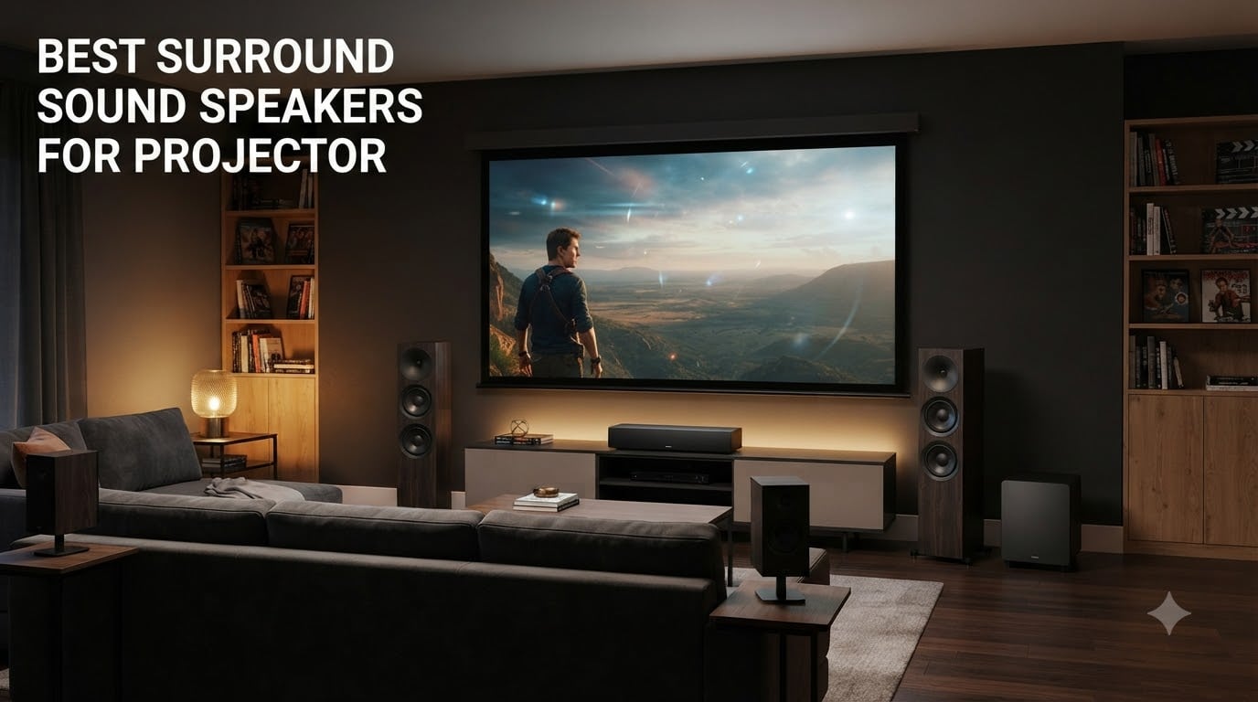 best surround sound speakers for projector