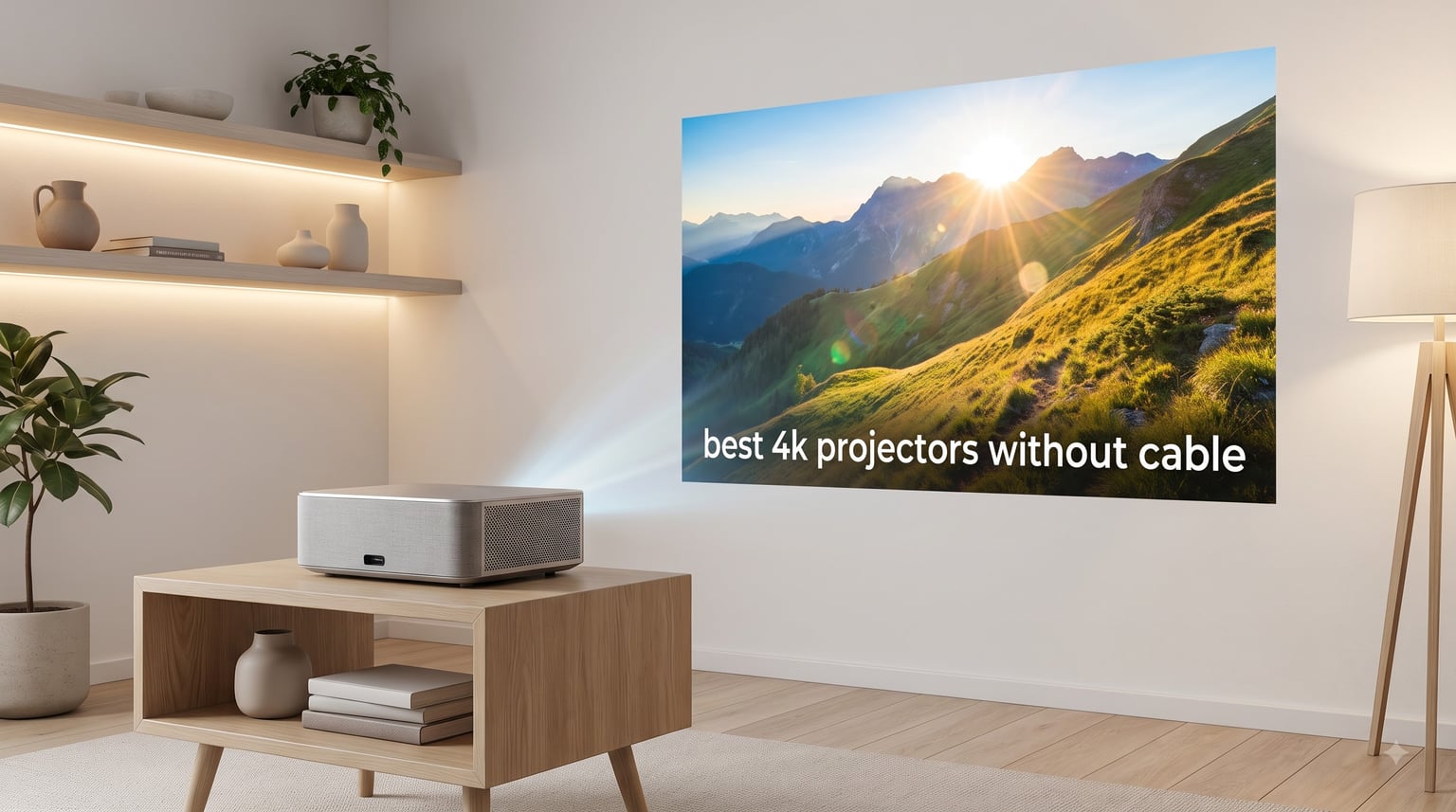best 4k projectors without cable