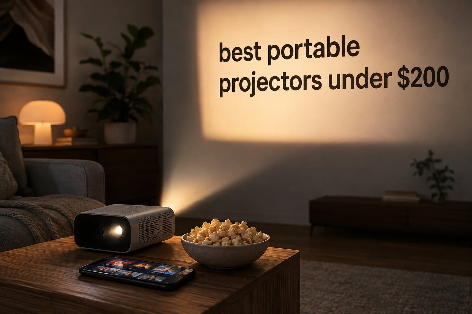 best portable projectors under $200