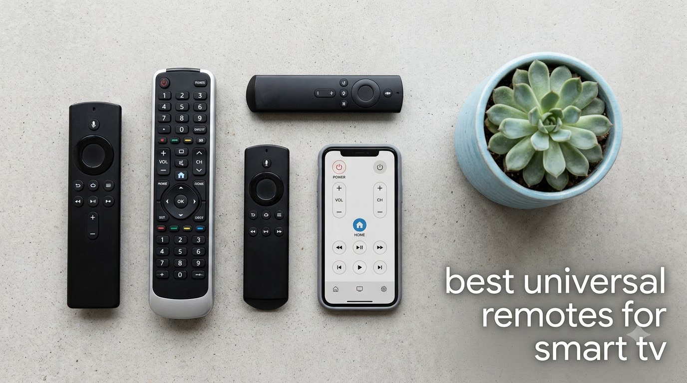 best universal remotes for smart tv