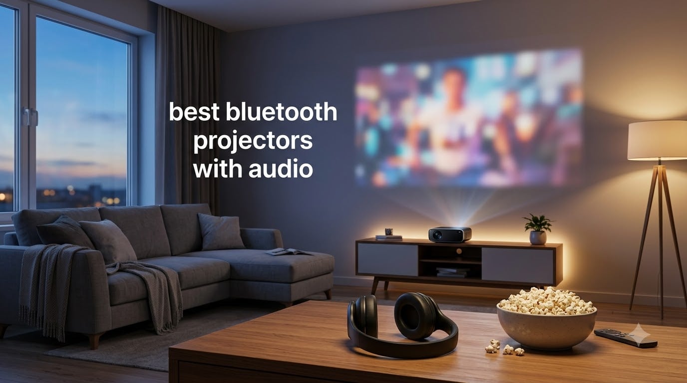 best bluetooth projectors with audio