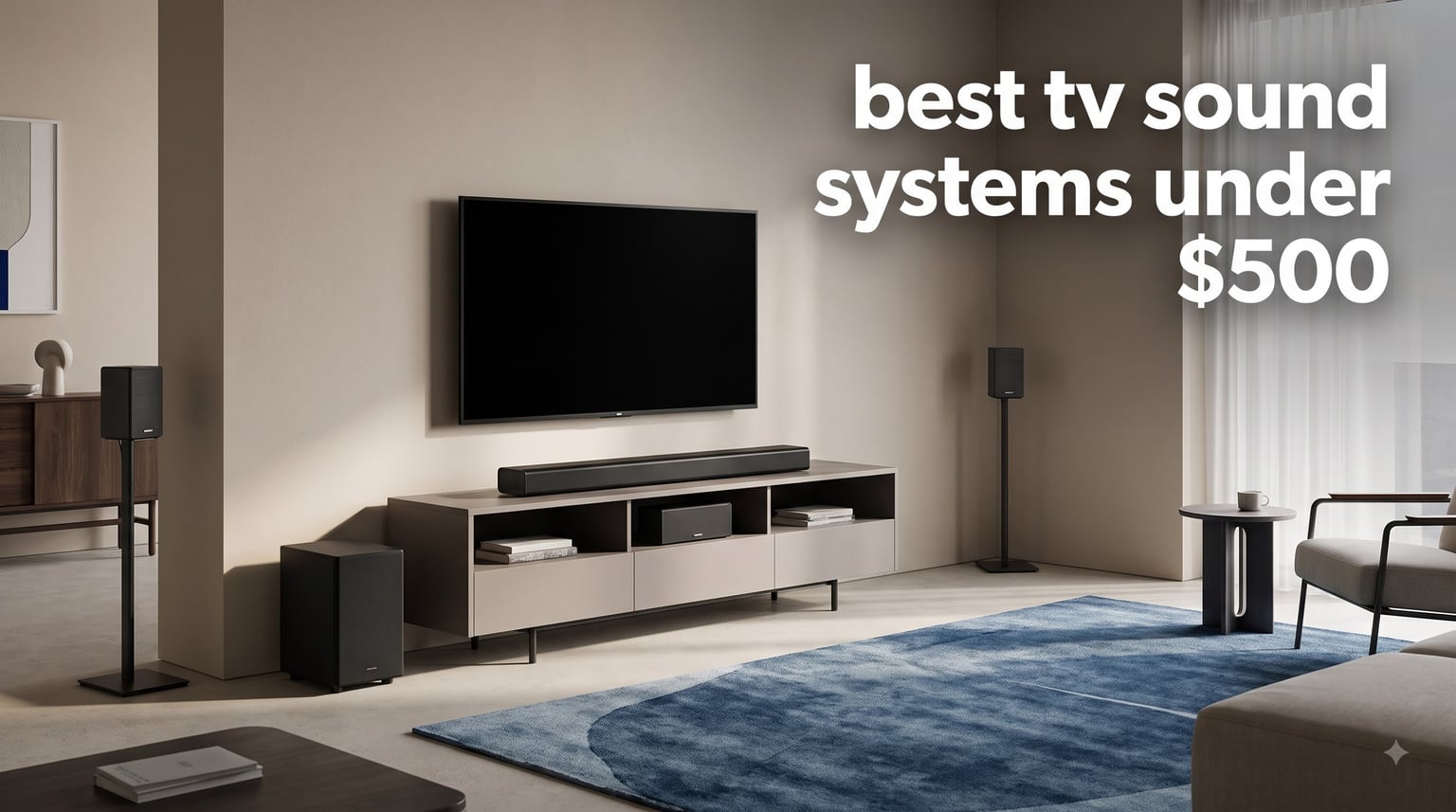 best tv sound systems under $500