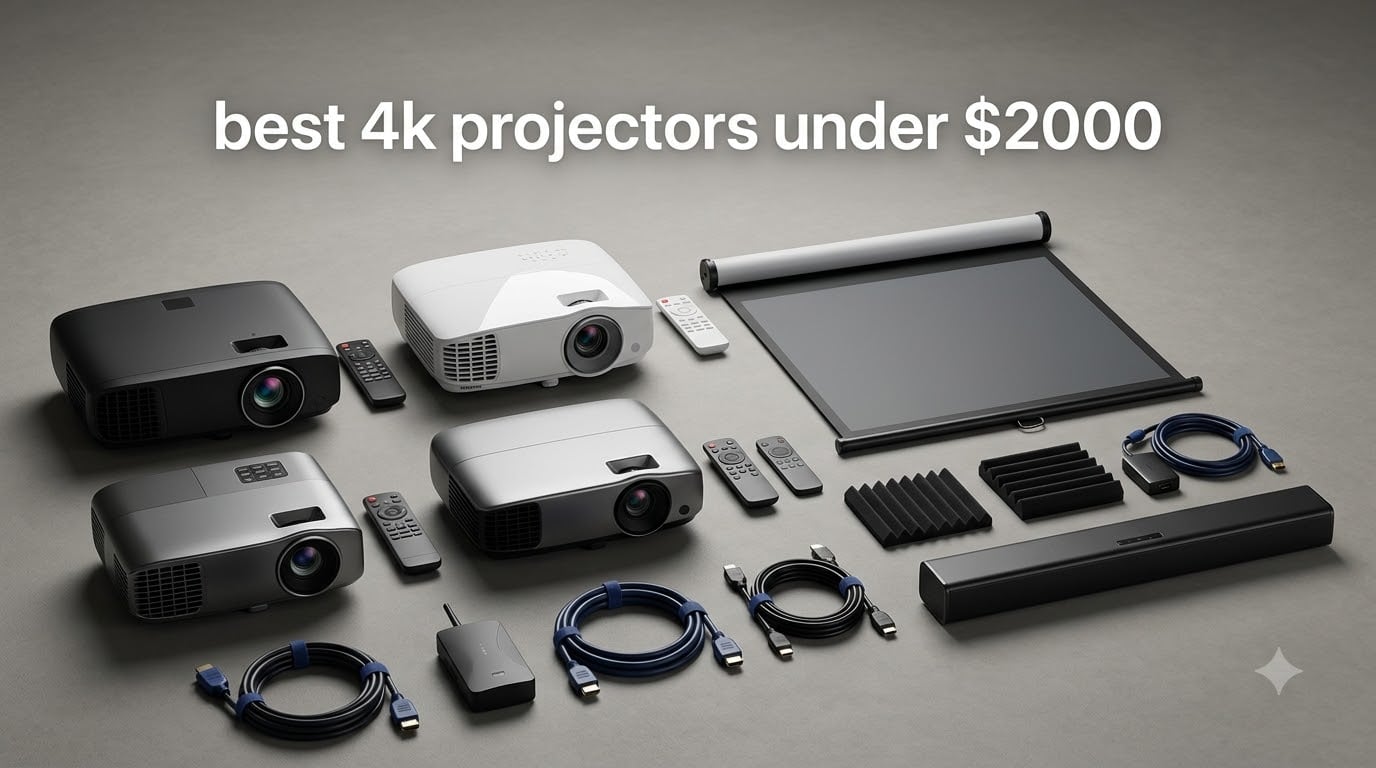 best 4k projectors under $2000