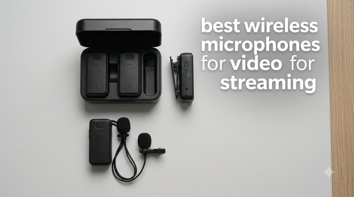 best wireless microphones for video for streaming