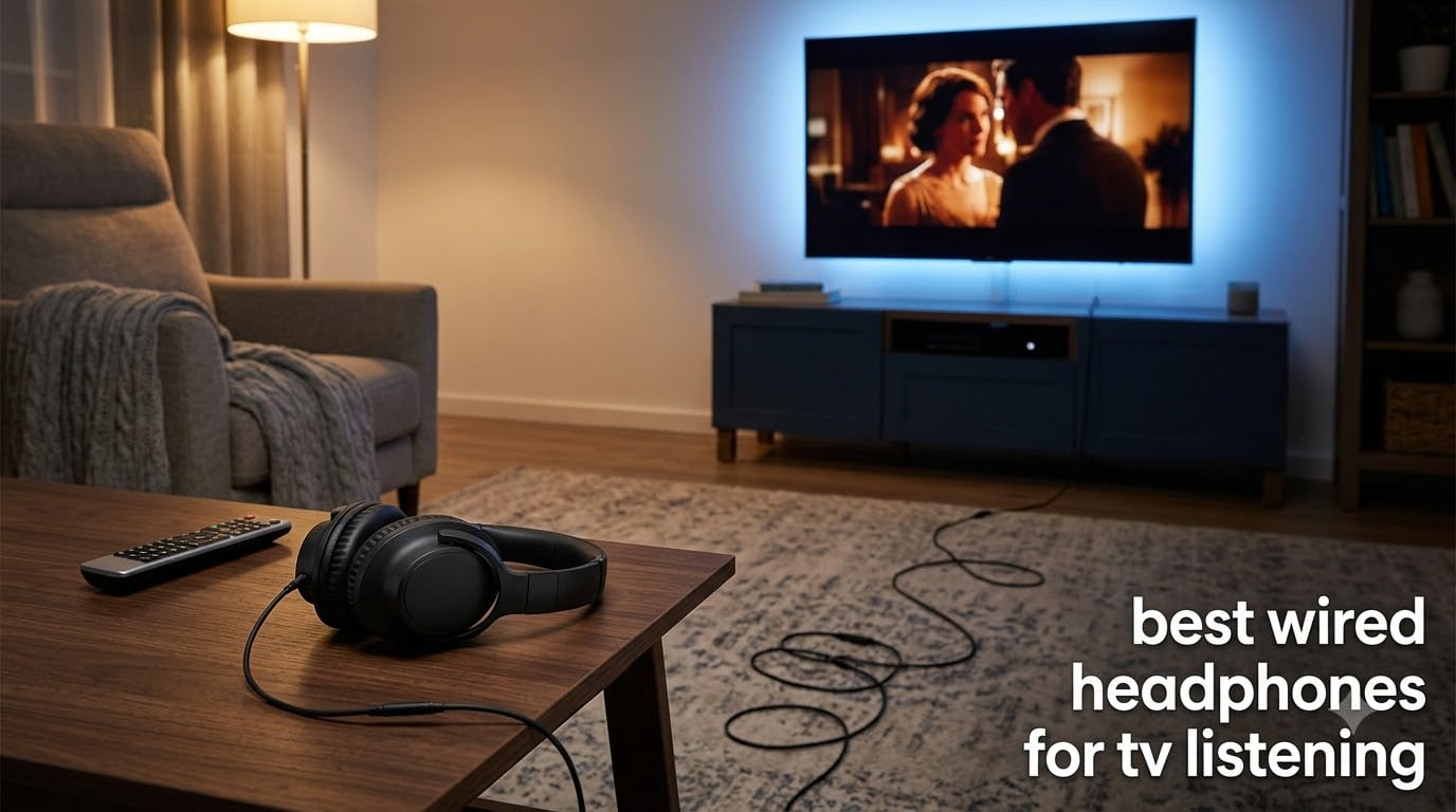 best wired headphones for tv listening