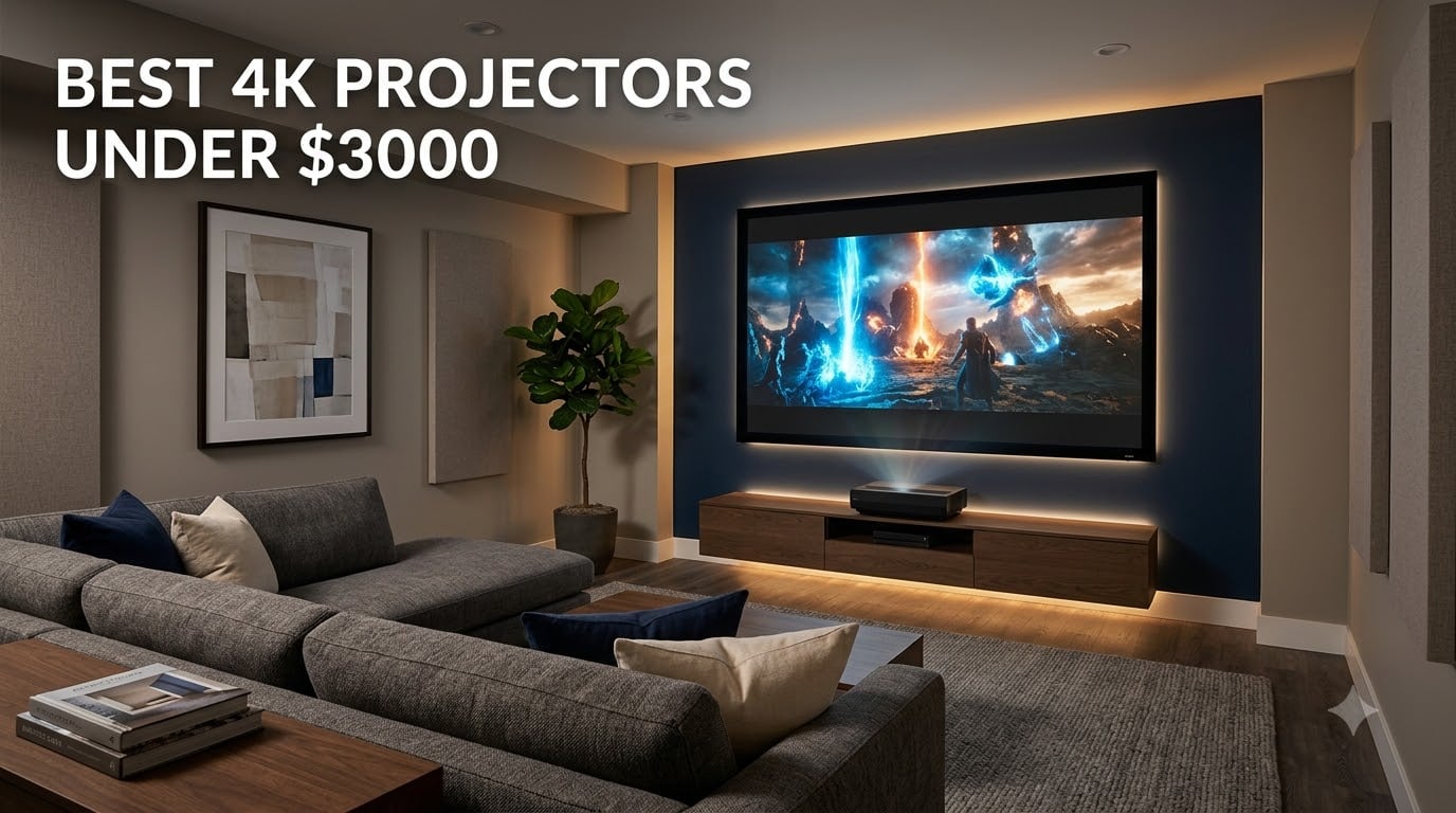 best 4k projectors under $3000