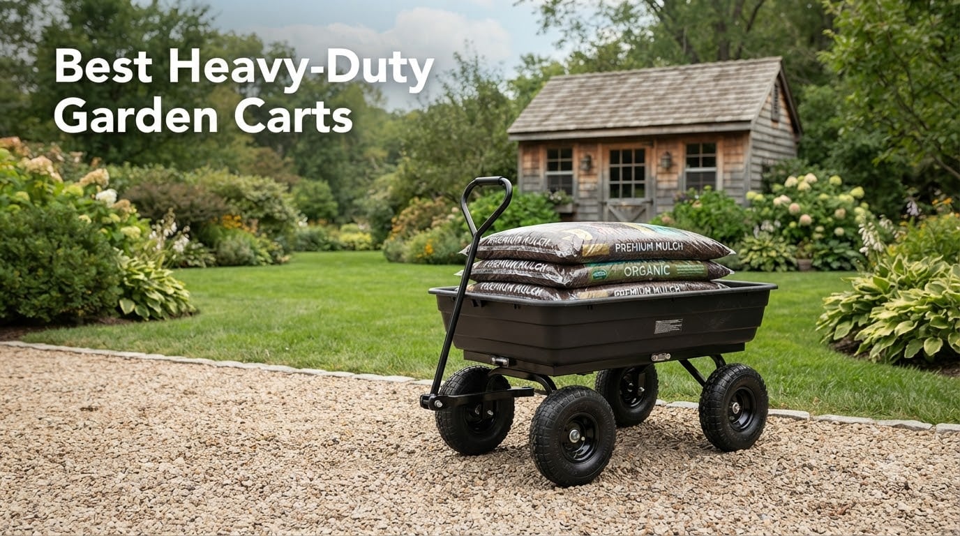 Best Heavy-Duty Garden Carts
