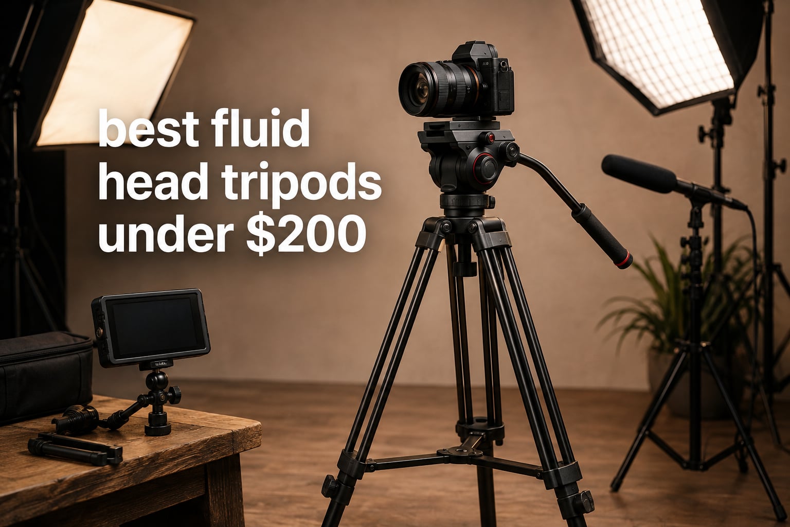 best fluid head tripods under $200