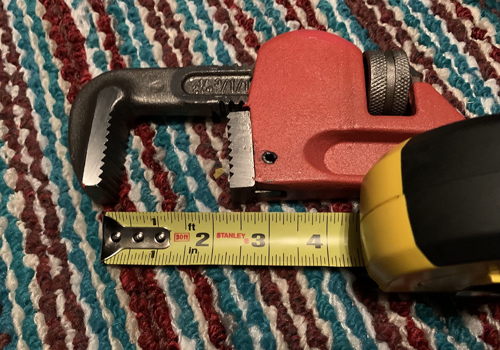 Performance Tool W1133-18B 18 in. Red Drop-Forged Steel Pipe Wrench customer photo 2