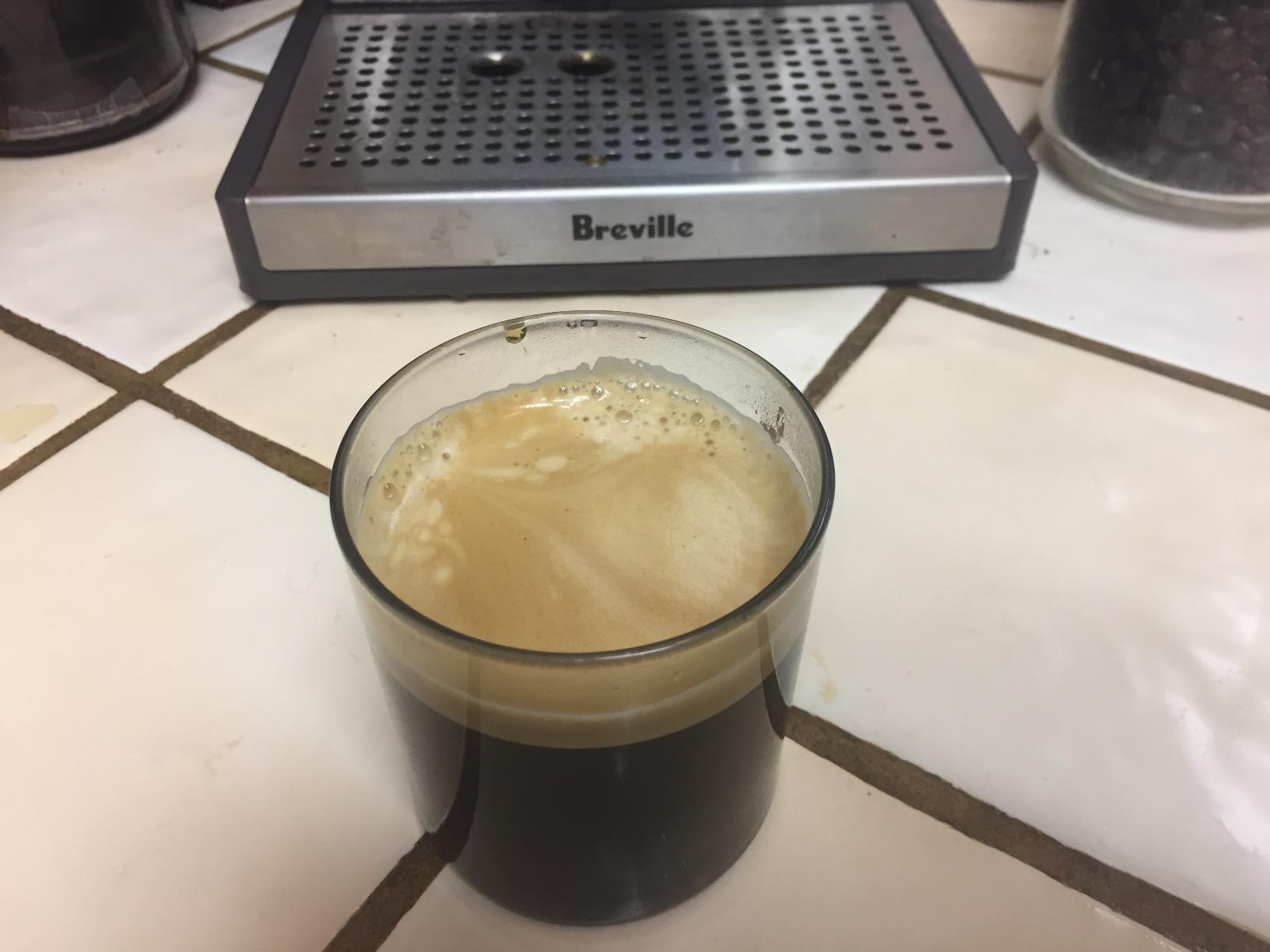 Breville ESP8XL Cafe Roma Stainless Espresso Maker, 9x9x12, Silver customer photo 1