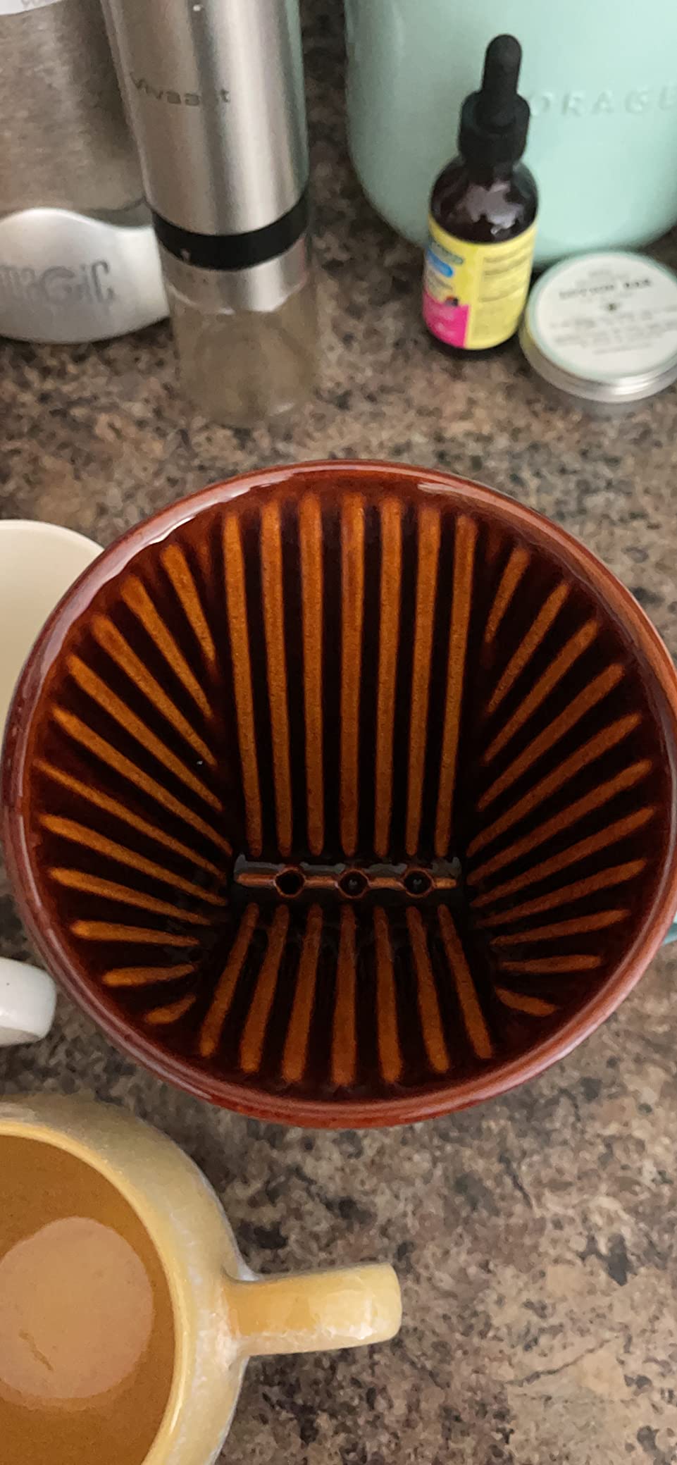 Kalita - 2001 Kalita 102 Ceramic Dripper Coffee Dipper, white customer photo 1
