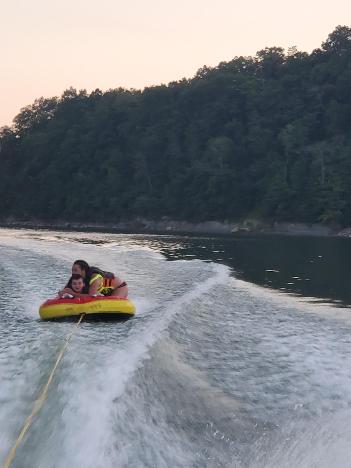 RAVE Sports Diablo II Boat Towable Tube - Inflatable Boating Tube for 1-2 Riders customer photo 2