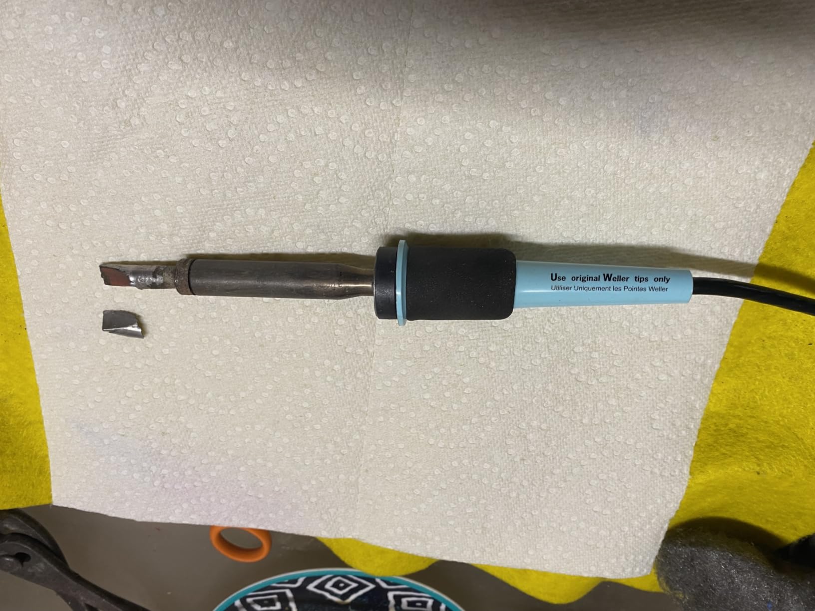 Weller W100PG Weller Farenheit Heavy Duty Soldering Iron with CT6F7 Tip, 100 Watt, 700 Degree, Original Version customer photo 1