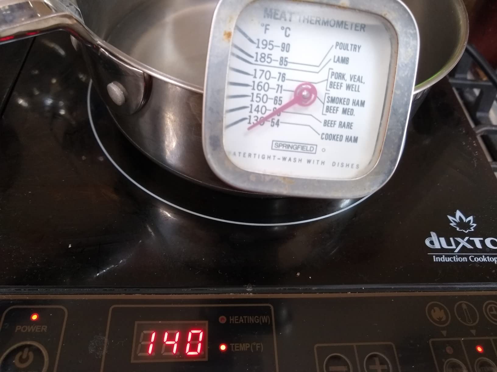 Duxtop 1800W Portable Induction Cooktop Countertop Burner, Gold 8100MC customer photo 2