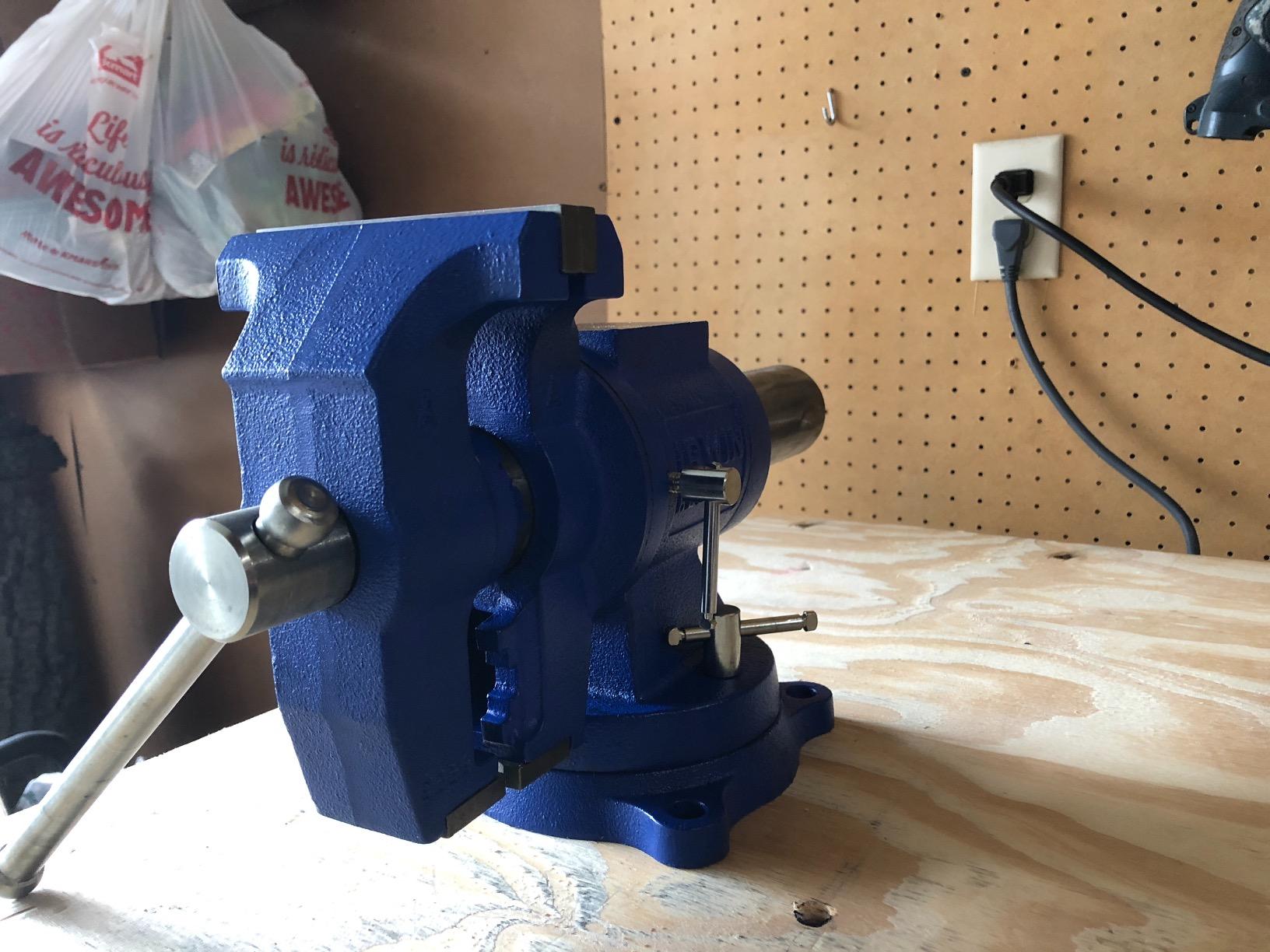 IRWIN Tools Multi-Purpose Bench Vise, 5-Inch (4935505) customer photo 1